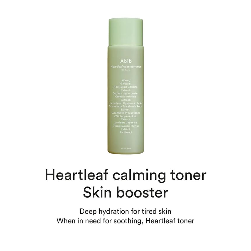Abib - Heartleaf Calming Toner Skin Booster