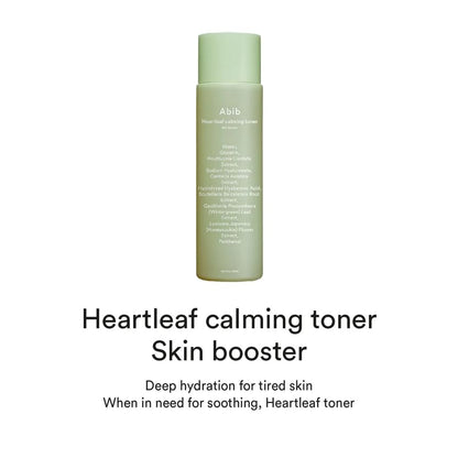 Abib - Heartleaf Calming Toner Skin Booster