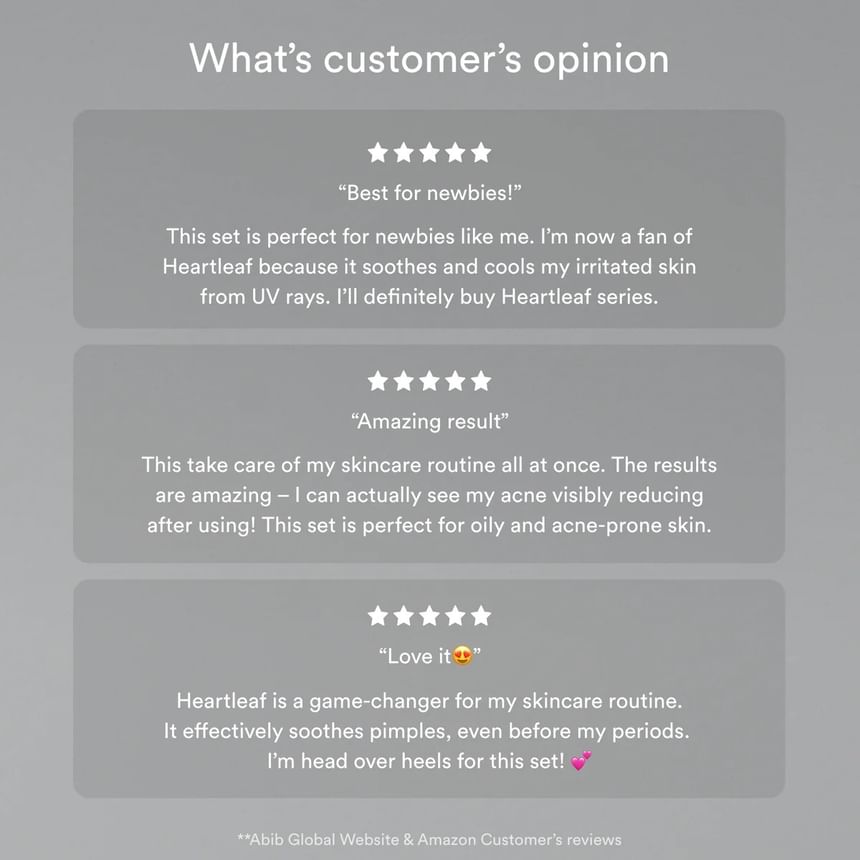 Abib - Heartleaf Calming Toner Skin Booster