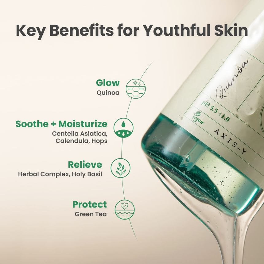 AXIS-Y - Quinoa One Step Balanced Gel Cleanser