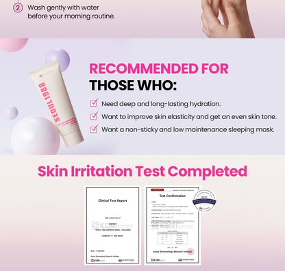 KSECRET - SEOUL 1988 Sleeping Mask : Collagen Complex 7 + Red Bean