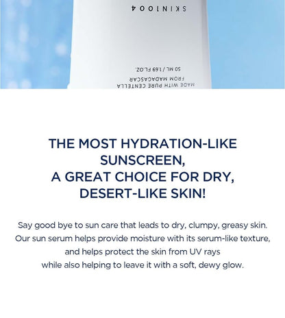 SKIN1004 - Madagascar Centella Hyalu-Cica Water-Fit Sun Serum UV OTC Version