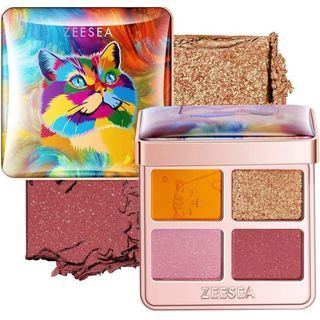 ZEESEA - COLORFUL ANIMAL FOUR-COLOR EYESHADOW X03